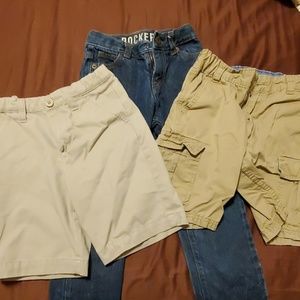 2 Pair Shorts 1 Pair Jeans